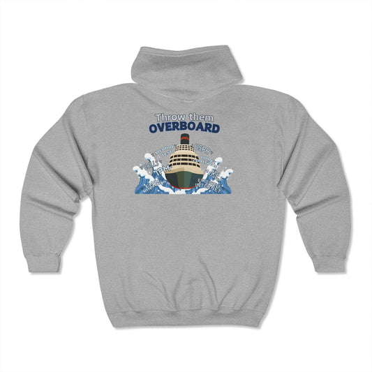 THROW THEM OVERBOARD Unisex Hooded Sweatshirt